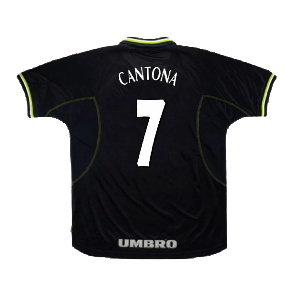 Manchester United 1998-99 Third Shirt (XL) (Excellent) (Cantona 7) - Image 2