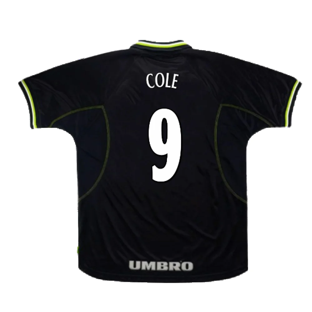 Manchester United 1998-99 Third Shirt (XL) (Excellent) (Cole 9) - Image 2