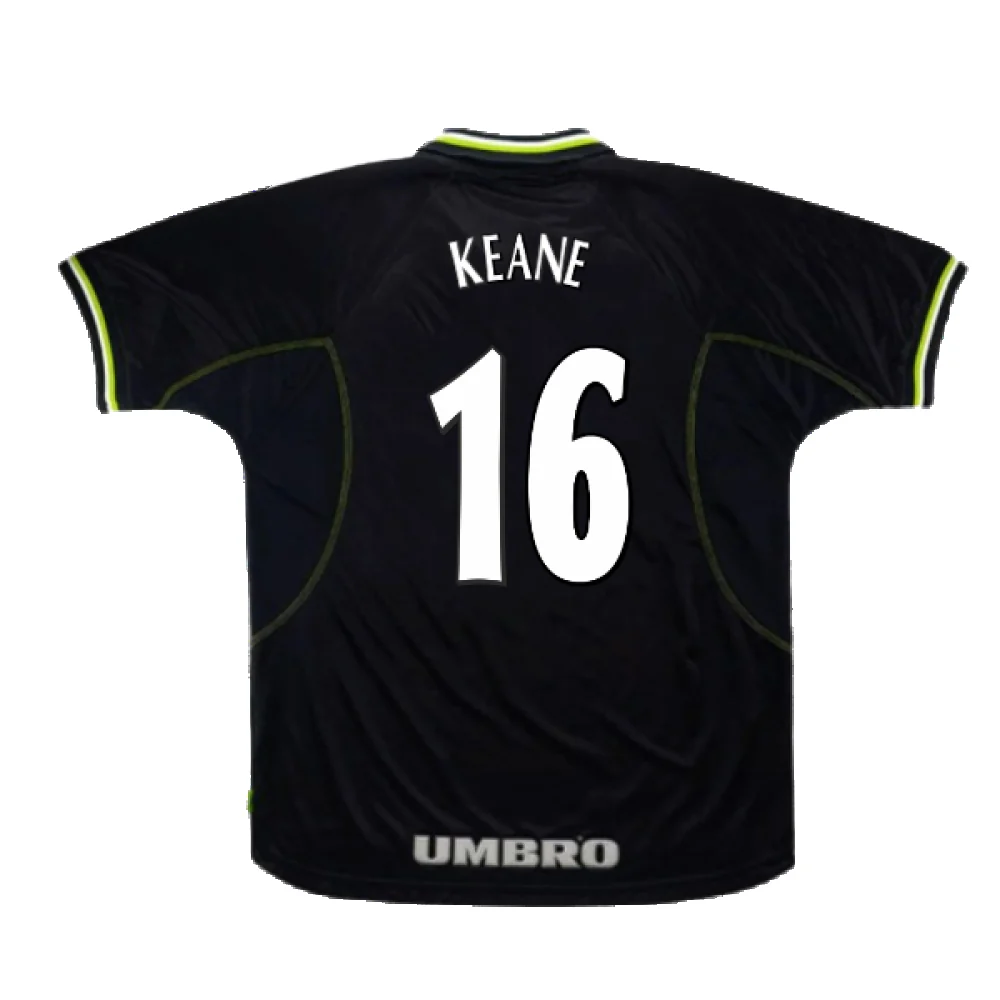 Manchester United 1998-99 Third Shirt (XL) (Excellent) (Keane 16) - Image 2