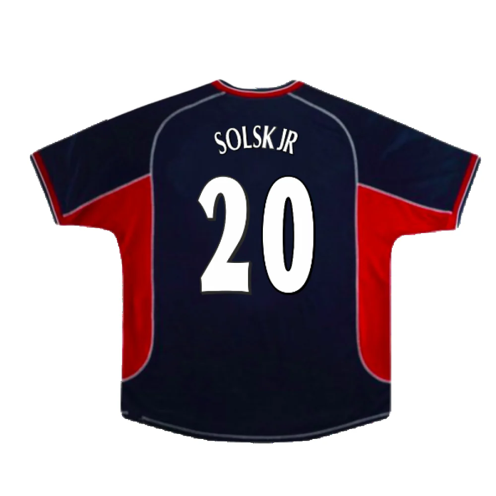 Manchester United 2000-01 Third Shirt (XL) (Very Good) (Solskjær 20) - Image 2