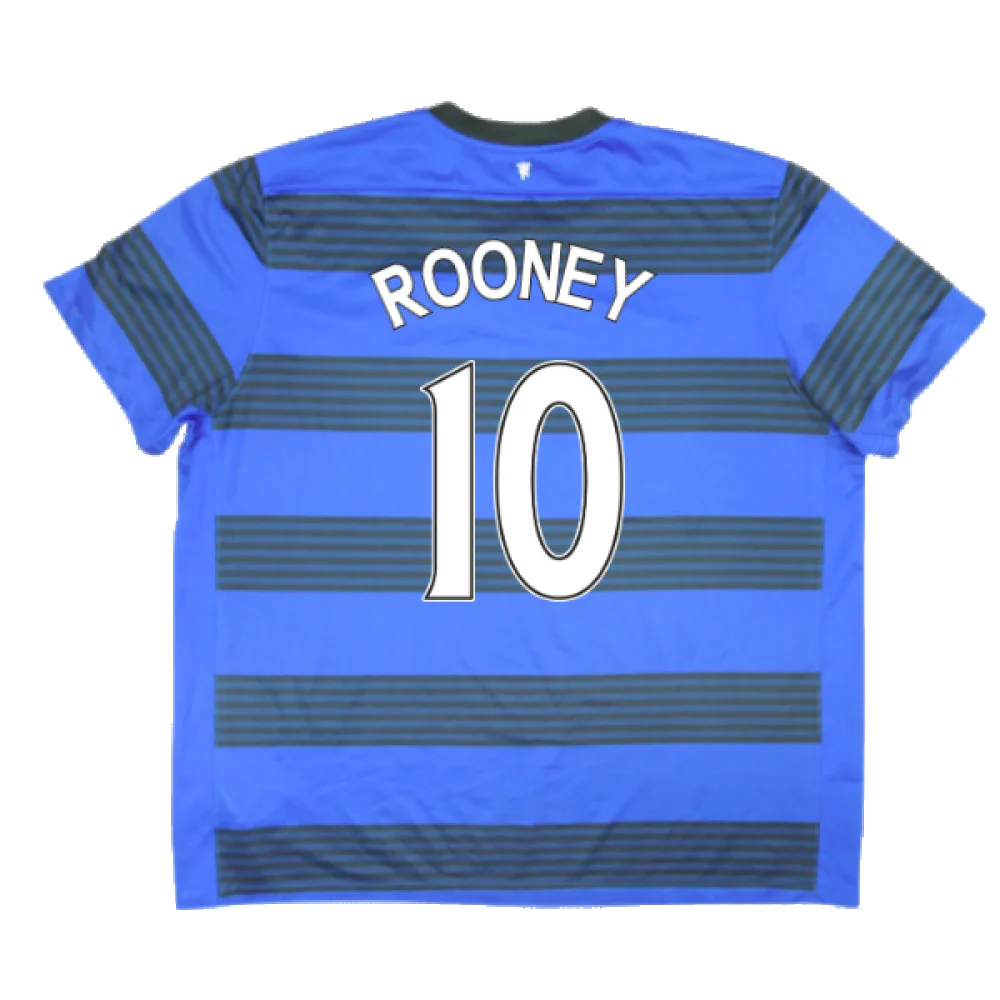 Manchester United 2011-12 Away Shirt (S) (Excellent) (Rooney 10) - Image 2