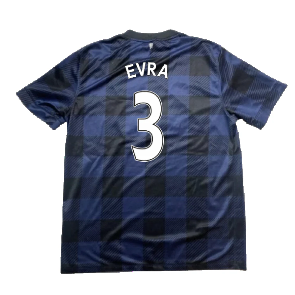 Manchester United 2013-14 Away Shirt (S) (Excellent) (Evra 3) - Image 2