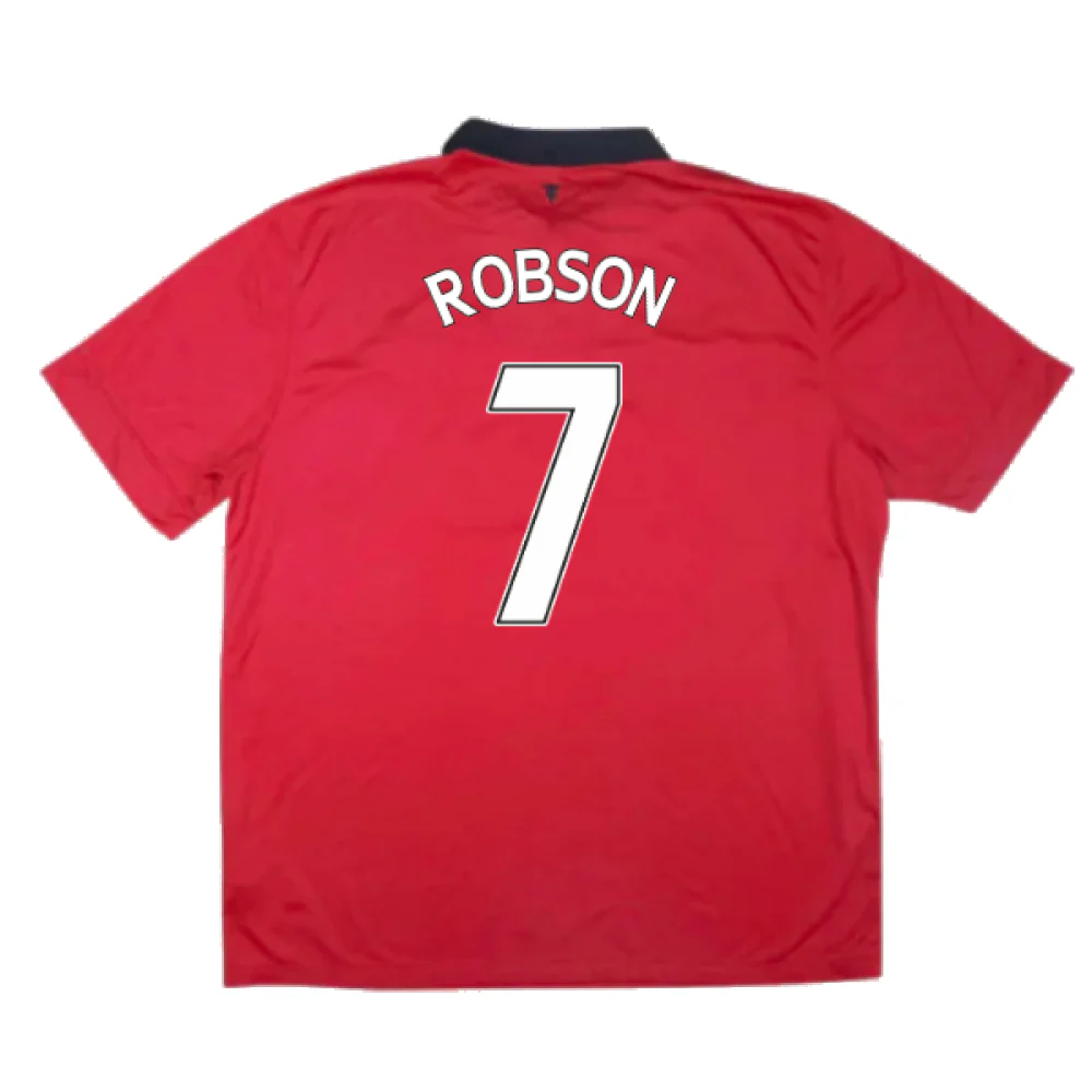 Manchester United 2013-14 Home Shirt (Small) (Very Good) (Robson 7) - Image 2