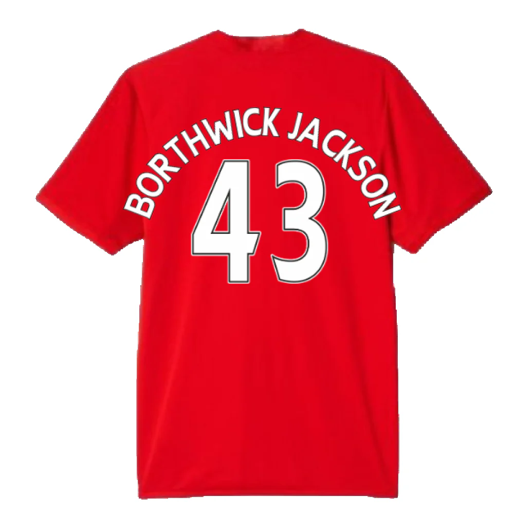Manchester United 2015-16 Home Shirt (Excellent) (Borthwick Jackson 43) - Image 2