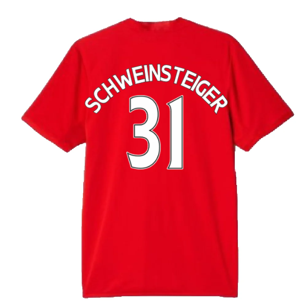 Manchester United 2015-16 Home Shirt (Excellent) (Schweinsteiger 31) - Image 2