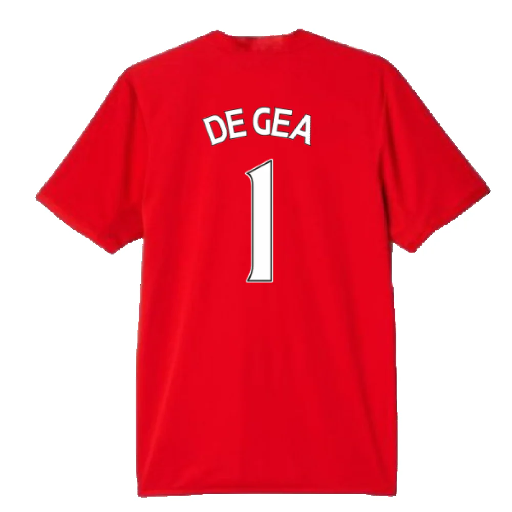 Manchester United 2015-16 Home Shirt (Mint) (De Gea 1)
