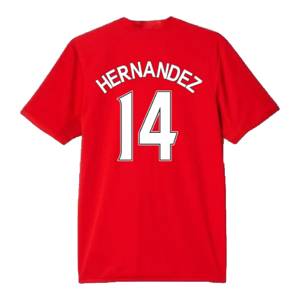 Manchester United 2015-16 Home Shirt (Mint) (Hernandez 14) - Image 2