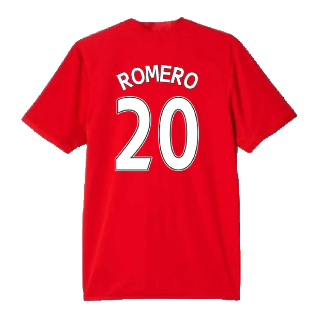 Manchester United 2015-16 Home Shirt (Mint) (Romero 20) - Image 2