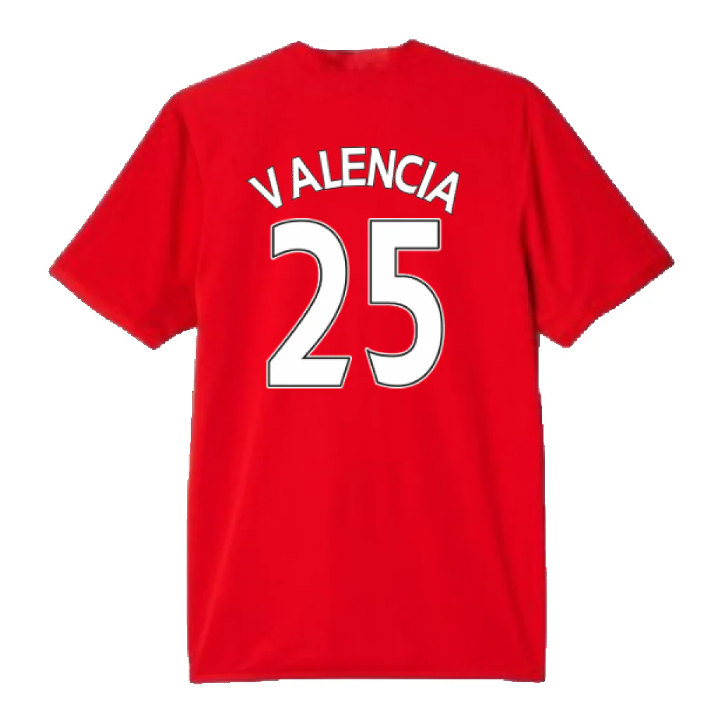 Manchester United 2015-16 Home Shirt (Very Good) (Valencia 25) - Image 2