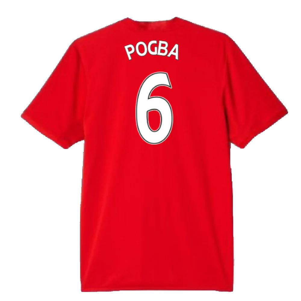Manchester United 2016-17 Home (M) (Mint) (Pogba 6) - Image 2