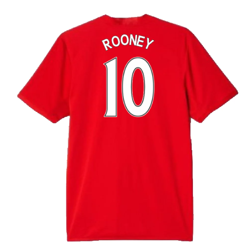 Manchester United 2016-17 Home Shirt (Womens 12) Pogba #6 (Very Good) (Rooney 10) - Image 2