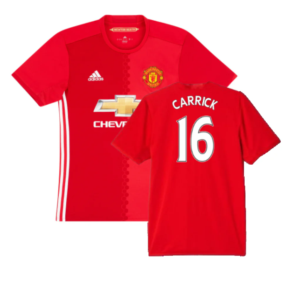 Manchester United 2016-17 Home (XL) (Excellent) (Carrick 16)