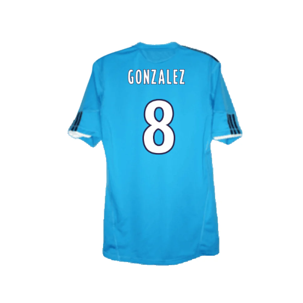 Marseille 2010-11 Away Shirt (S) (Excellent) (Gonzalez 8) - Image 2