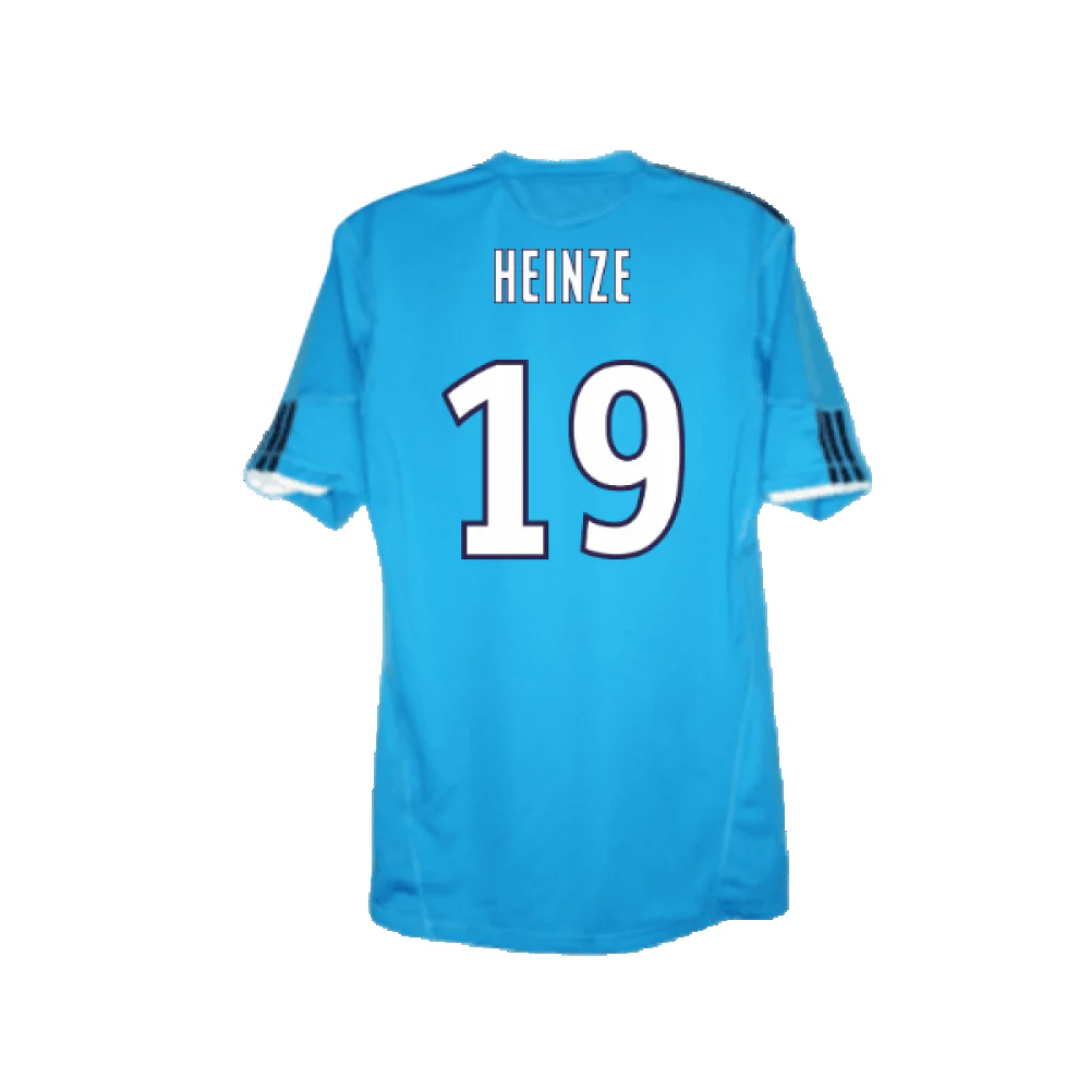 Marseille 2010-11 Away Shirt (S) (Excellent) (Heinze 19) - Image 2