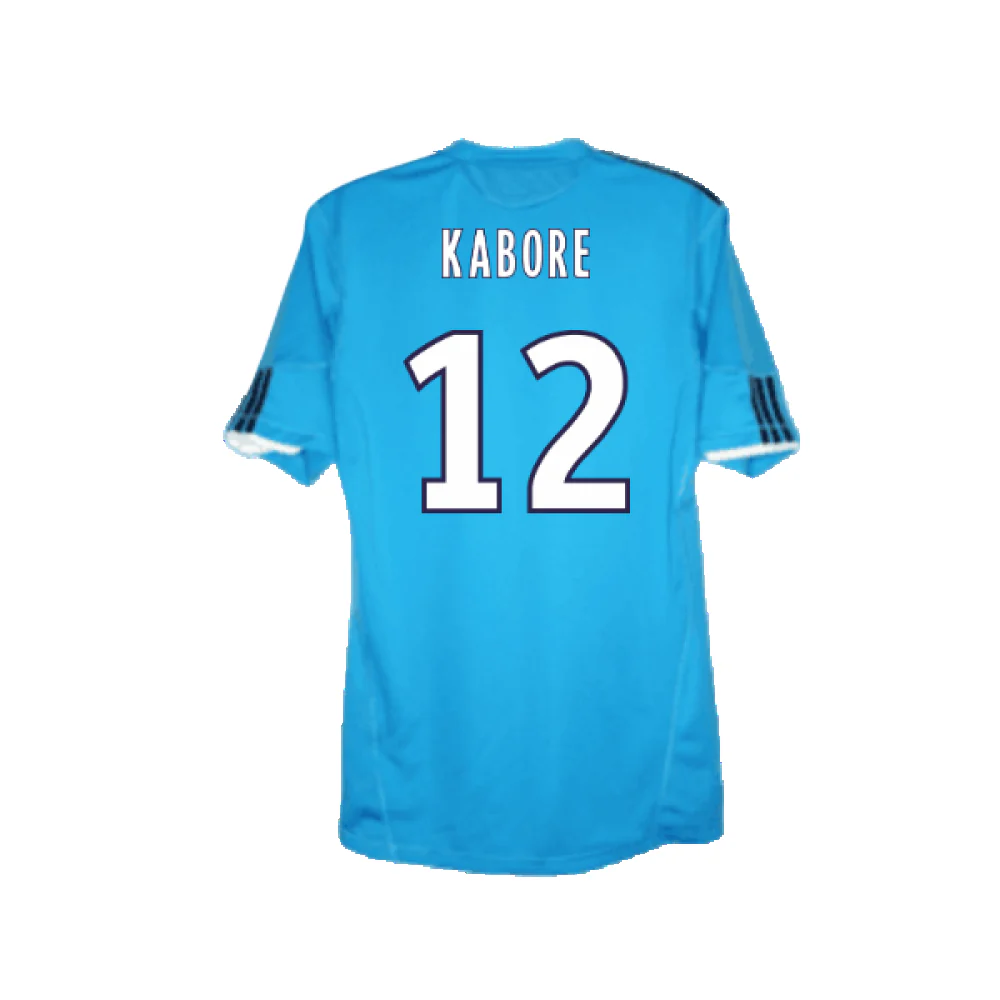 Marseille 2010-11 Away Shirt (S) (Excellent) (Kabore 12) - Image 2