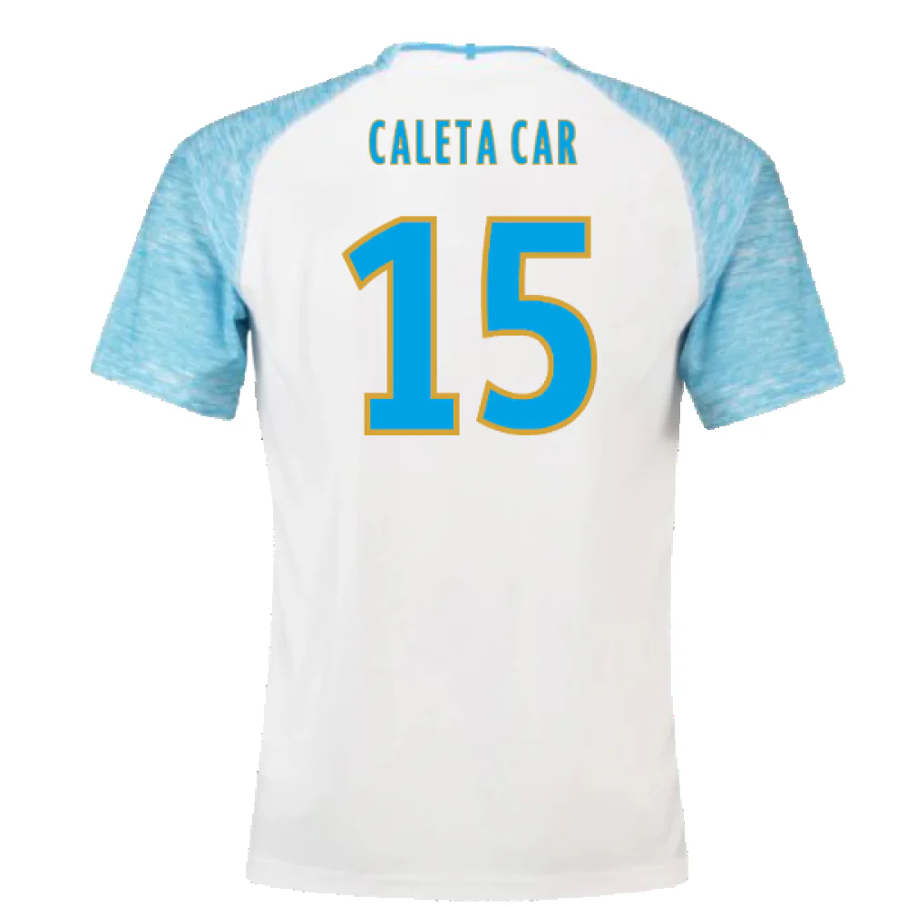 Marseille 2018-19 Home Shirt (XS) (Very Good) (Caleta Car 15) - Image 2