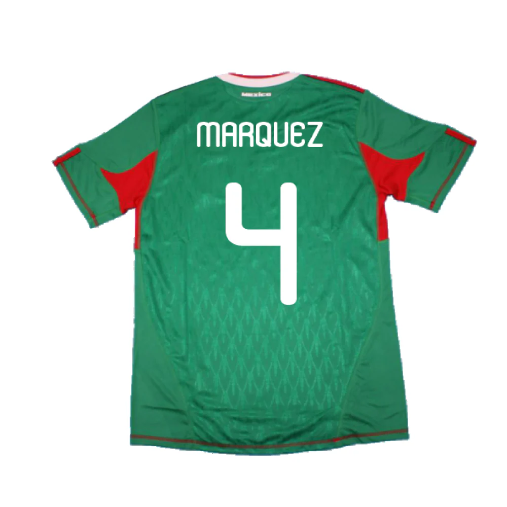 Mexico 2010-11 Home Shirt (2XL) (Very Good) (Marquez 4) - Image 2