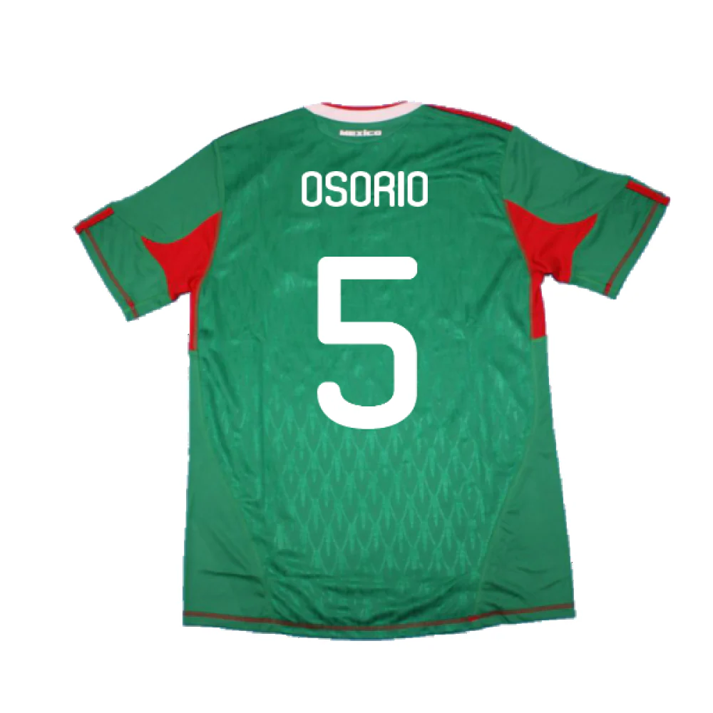 Mexico 2010-11 Home Shirt (2XL) (Very Good) (Osorio 5) - Image 2