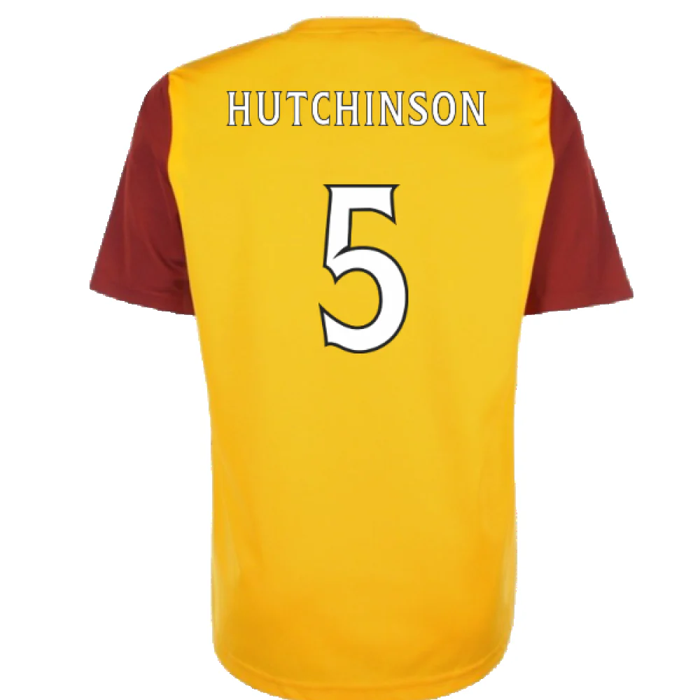 Motherwell 2013-14 Home Shirt (M) (Mint) (Hutchinson 5) - Image 2