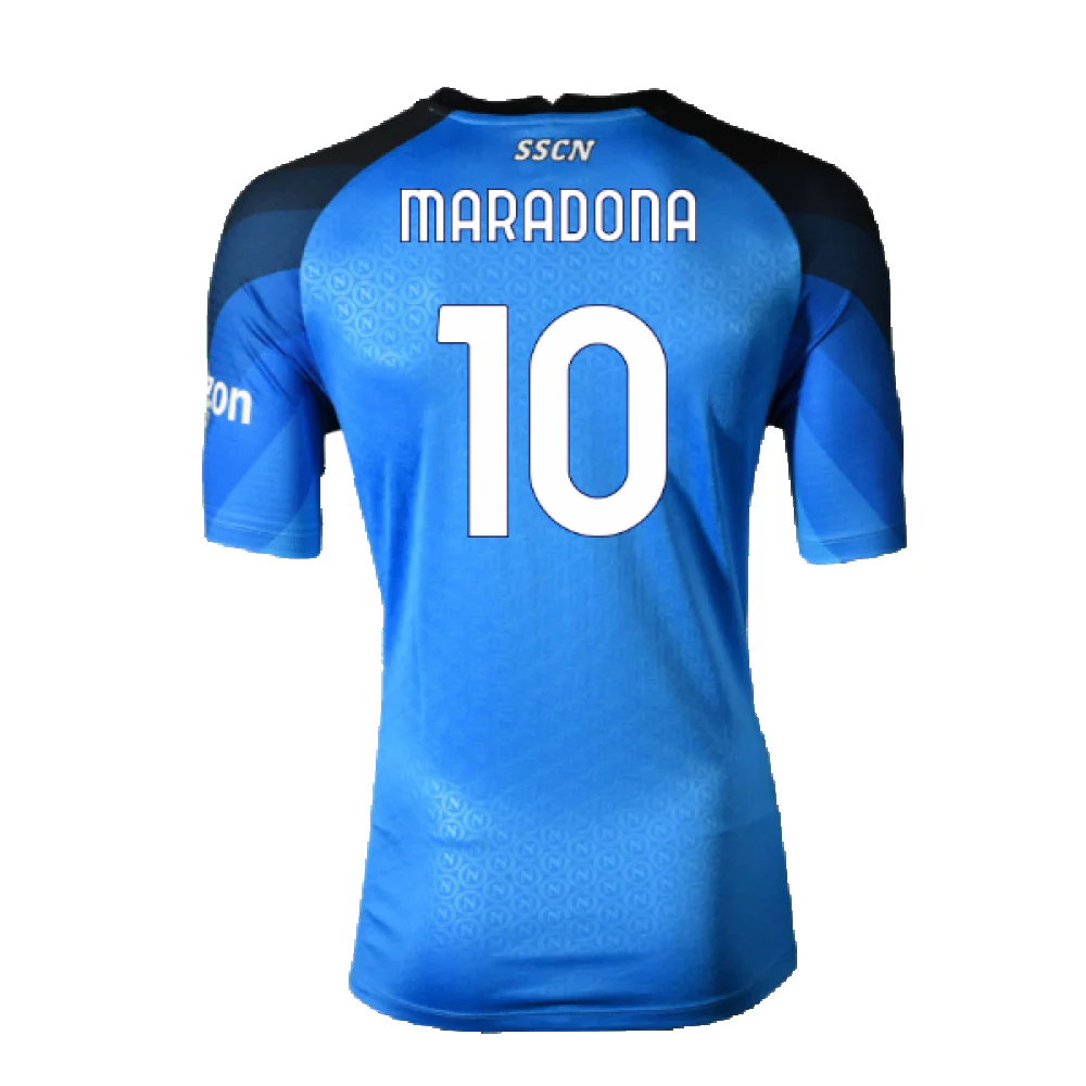 Napoli 2022-23 Home Shirt (L) (Excellent) (Maradona 10) - Image 2
