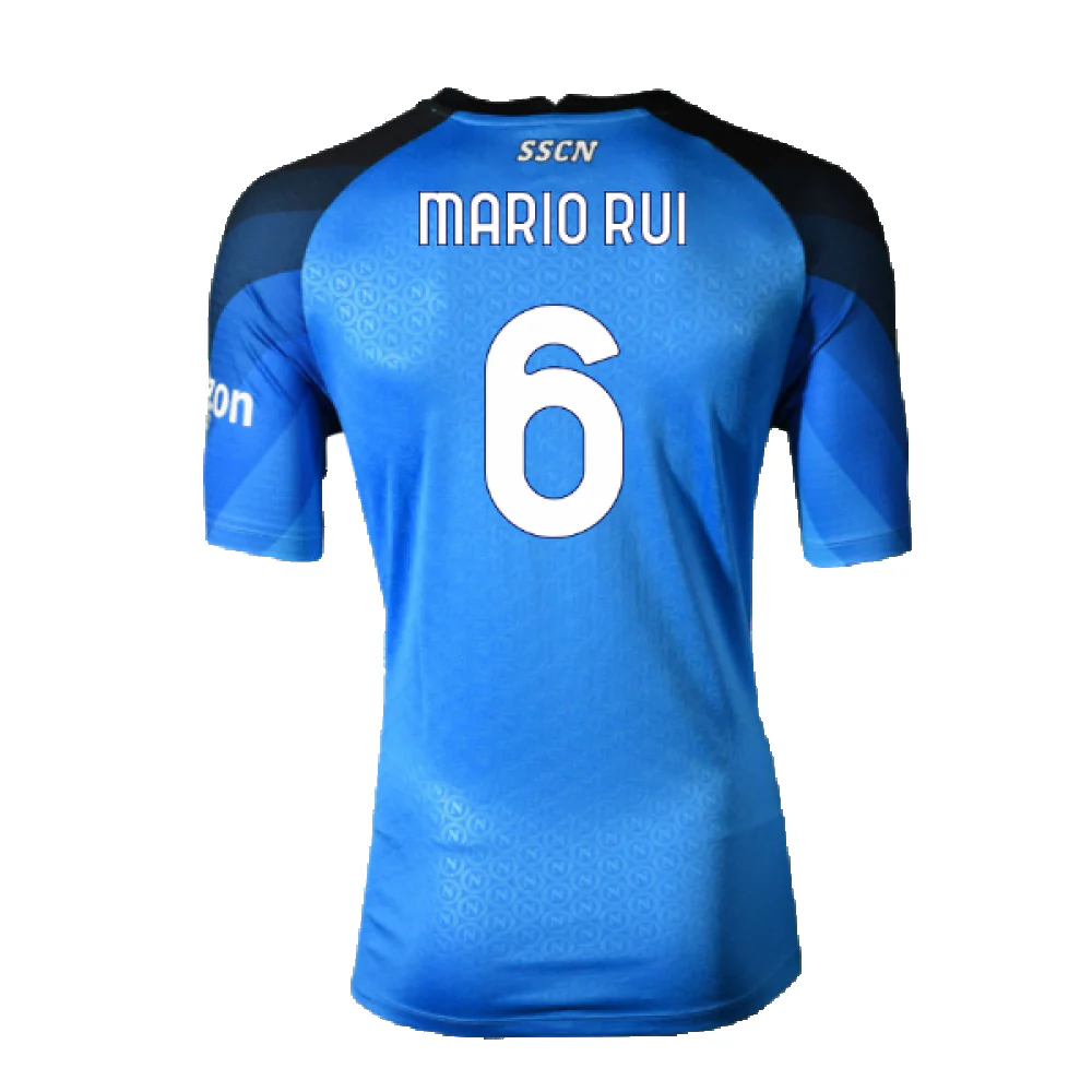 Napoli 2022-23 Home Shirt (L) (Excellent) (Mario Rui 6) - Image 2