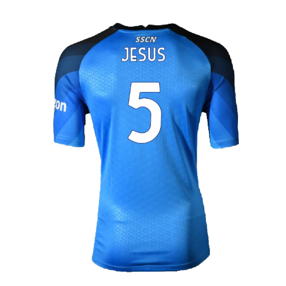 Napoli 2022-23 Home Shirt (XL) (Excellent) (Jesus 5) - Image 2