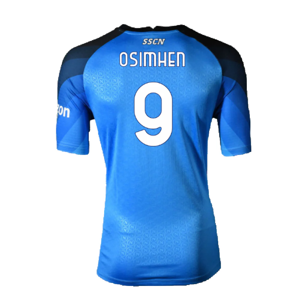 Napoli 2022-23 Home Shirt (XL) (Excellent) (Osimhen 9) - Image 2
