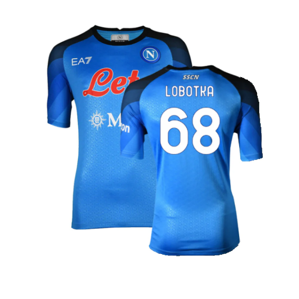 Napoli 2022-23 Home Shirt (XL) (Very Good) (Lobotka 68)