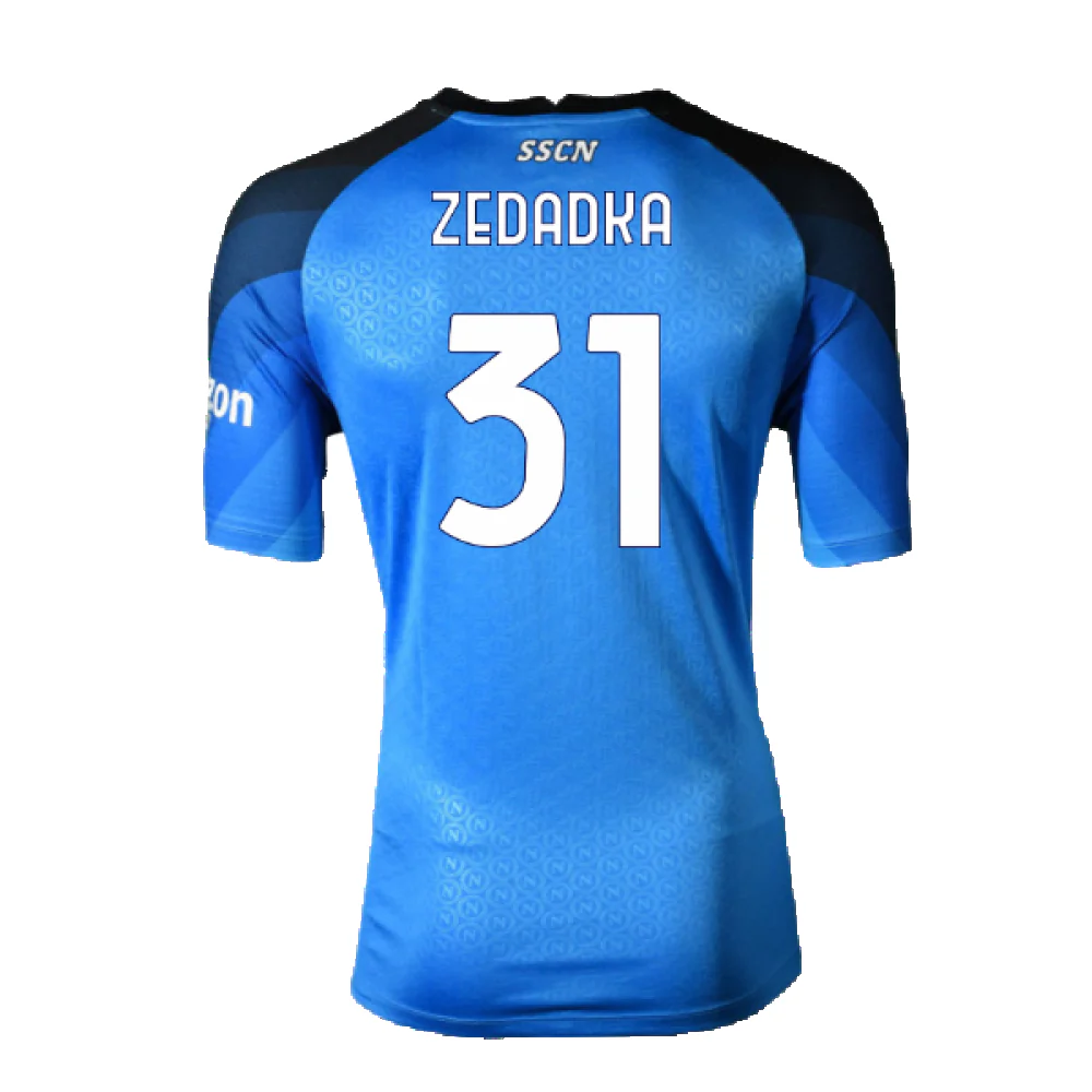 Napoli 2022-23 Home Shirt (XL) (Very Good) (Zedadka 31) - Image 2