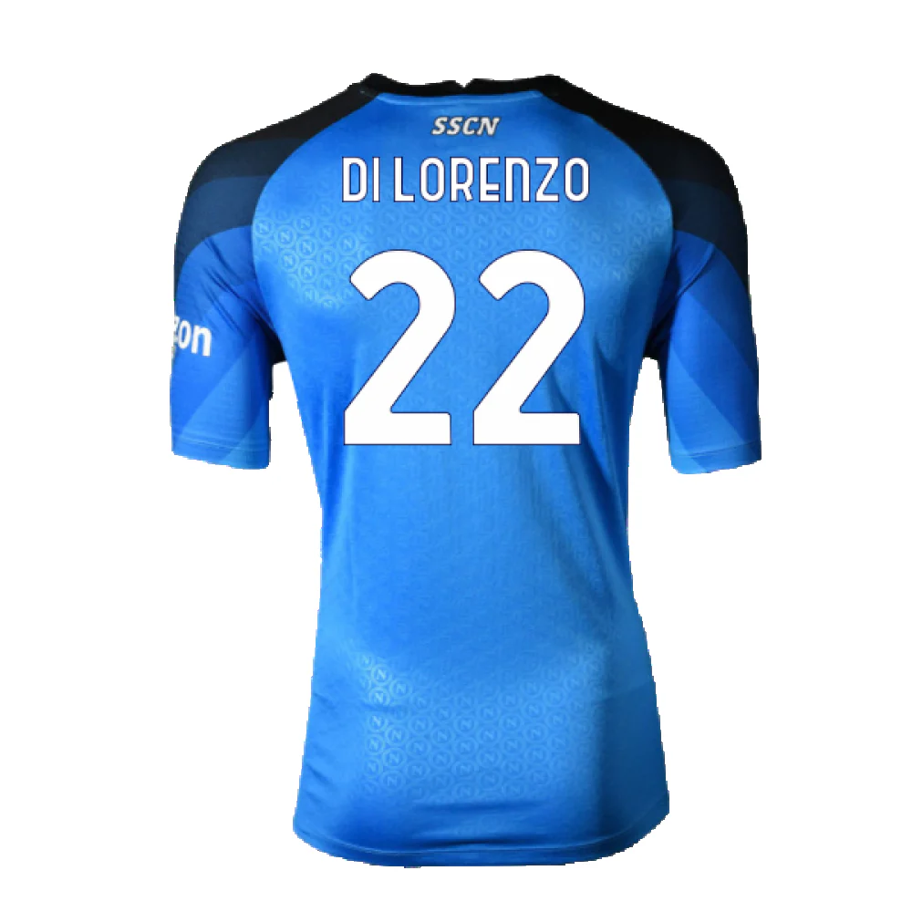 Napoli 2022-23 Home Shirt (XXL) (Excellent) (Di Lorenzo 22) - Image 2
