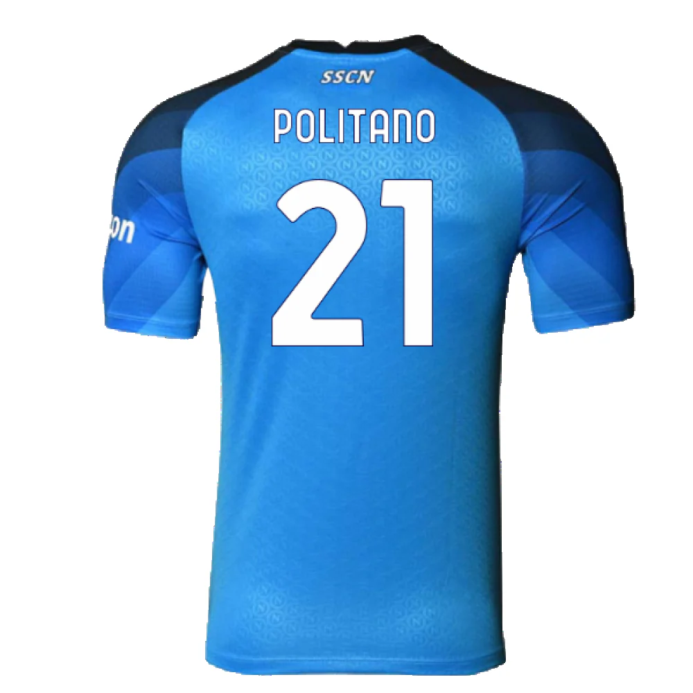 Napoli 2022-23 Player Issue Home Shirt (3XL) (Politano 21) (Excellent) - Image 2