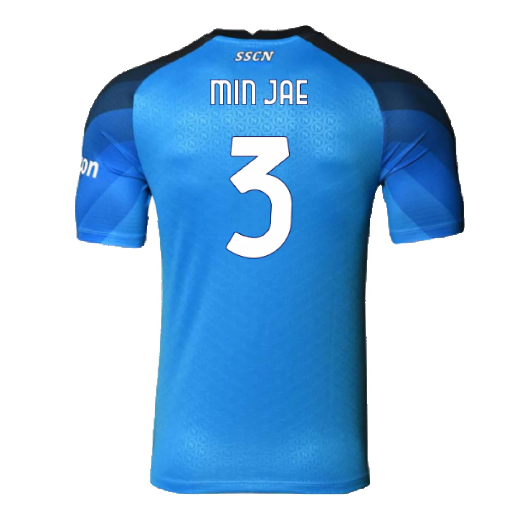 Napoli 2022-23 Player Issue Home Shirt (L) (Excellent) (Min Jae 3) - Image 2