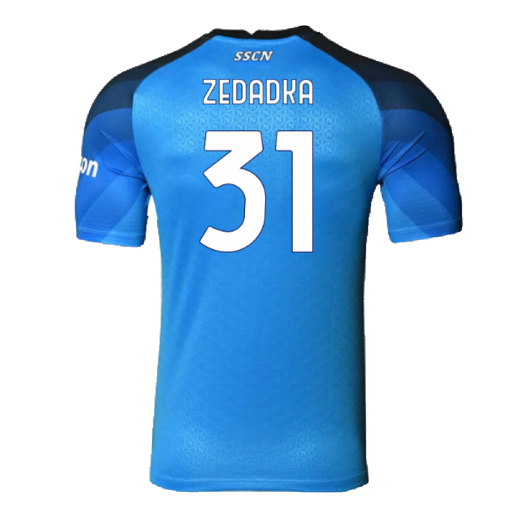 Napoli 2022-23 Player Issue Home Shirt (L) (Excellent) (Zedadka 31) - Image 2