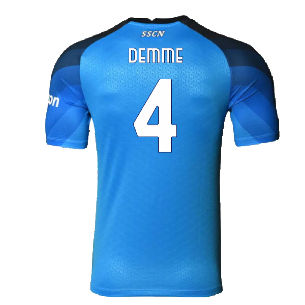 Napoli 2022-23 Player Issue Home Shirt (M) (Excellent) (Demme 4) - Image 2