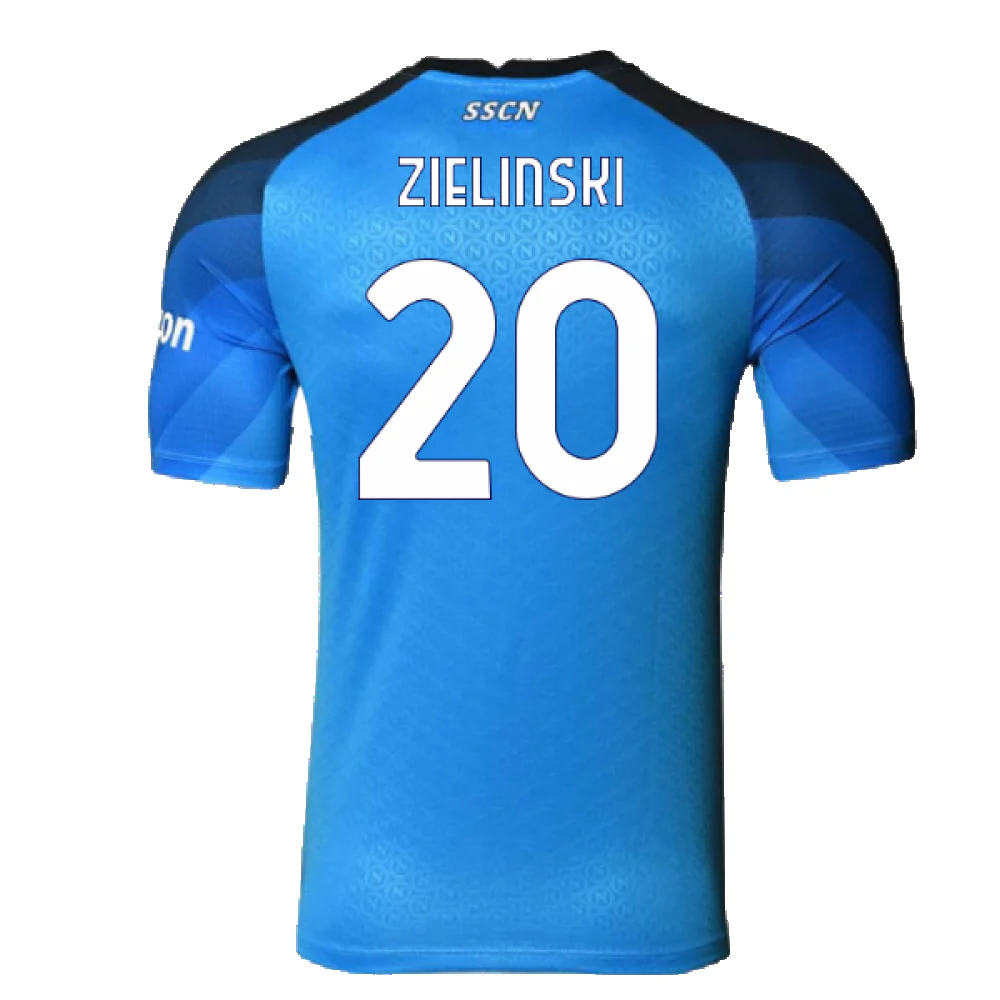 Napoli 2022-23 Player Issue Home Shirt (S) (Excellent) (Zielinski 20) - Image 2