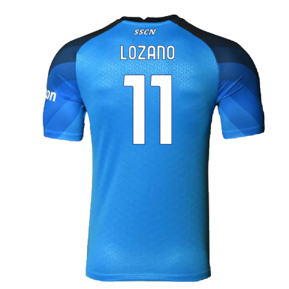 Napoli 2022-23 Player Issue Home Shirt (XL) (Excellent) (Lozano 11) - Image 2