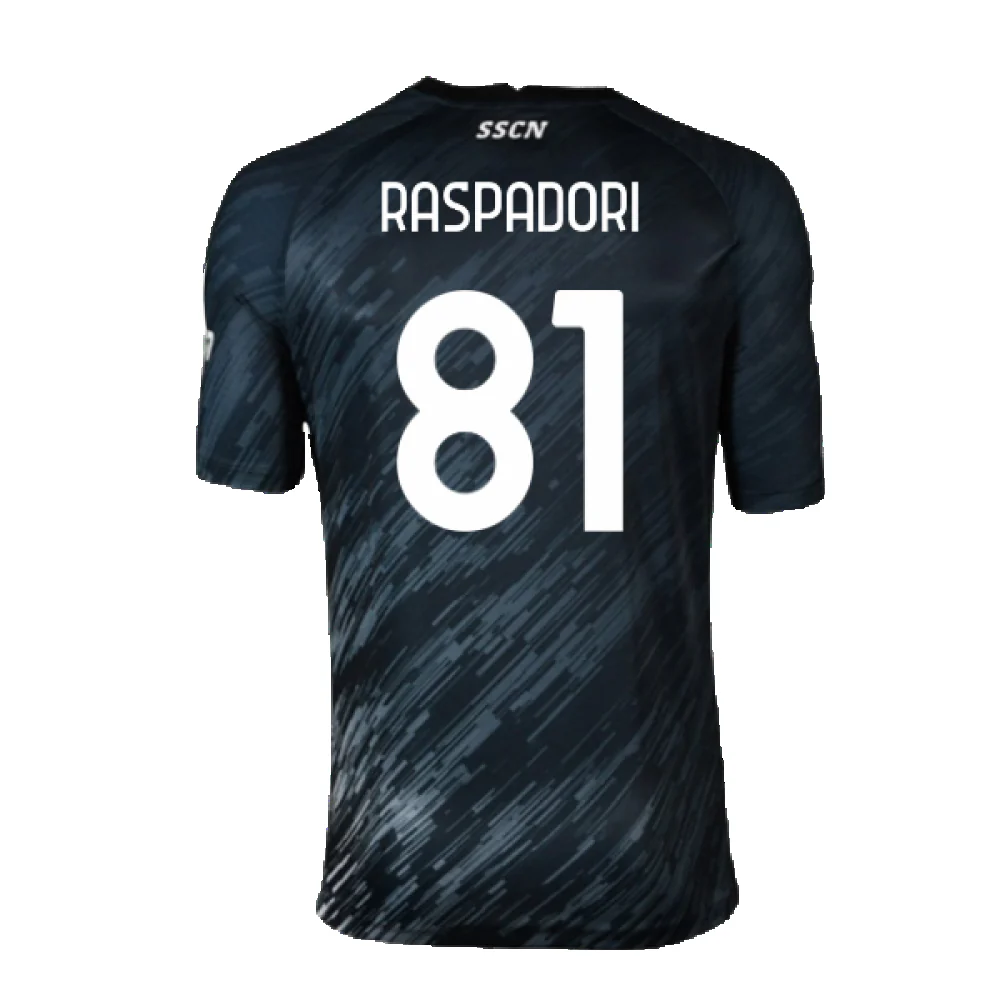 Napoli 2022-23 Third Shirt (L) (Excellent) (Raspadori 81) - Image 2
