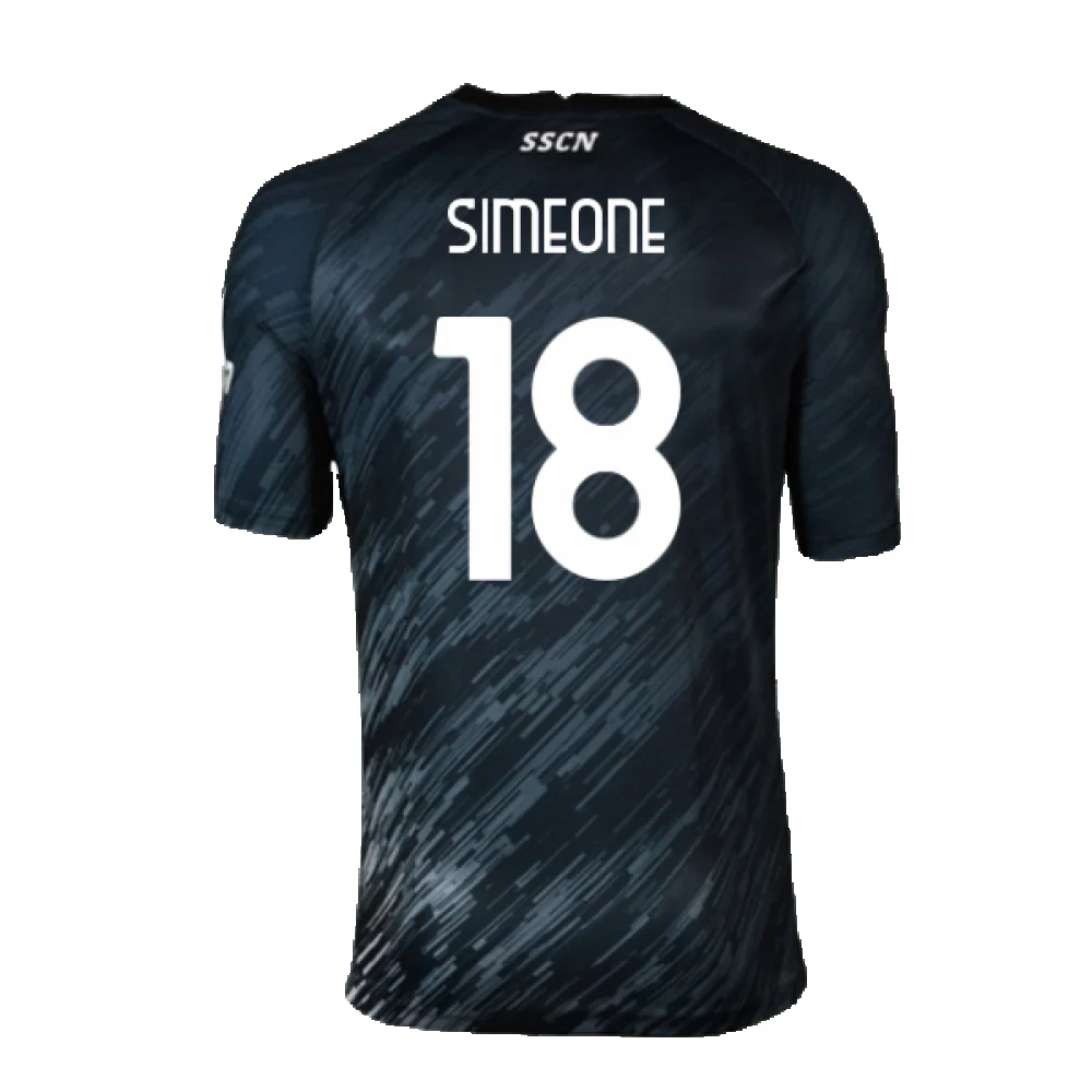 Napoli 2022-23 Third Shirt (L) (Excellent) (Simeone 18) - Image 2
