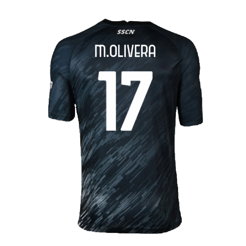 Napoli 2022-23 Third Shirt (L) (Very Good) (M.Olivera 17) - Image 2
