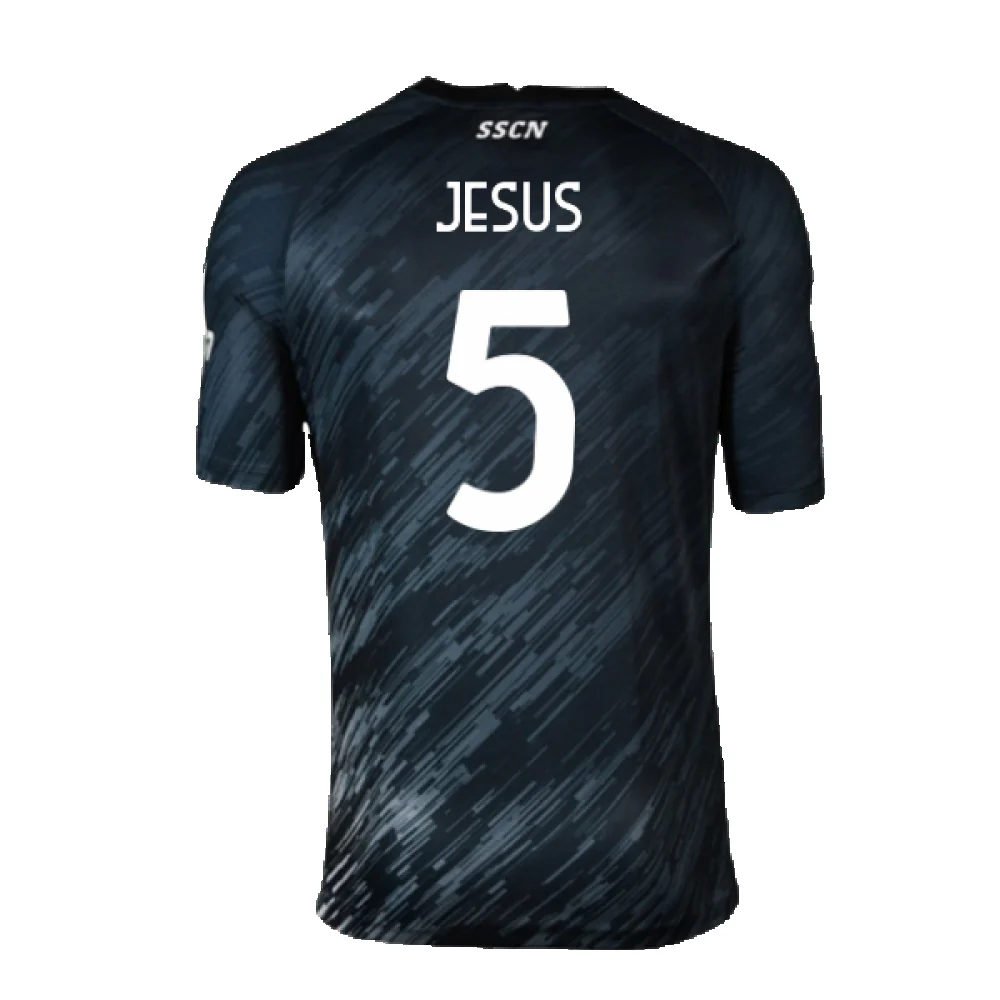 Napoli 2022-23 Third Shirt (XL) (Excellent) (Jesus 5) - Image 2