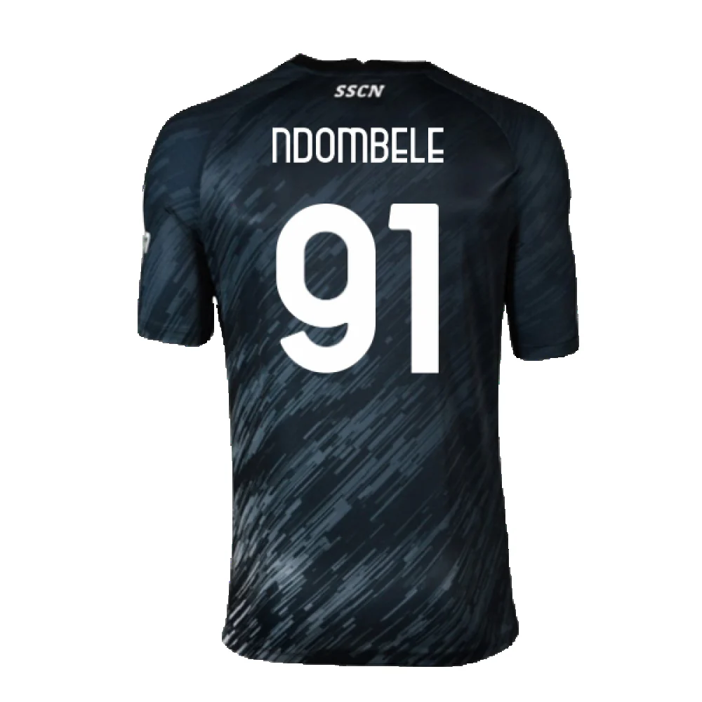 Napoli 2022-23 Third Shirt (XL) (Excellent) (Ndombele 91) - Image 2