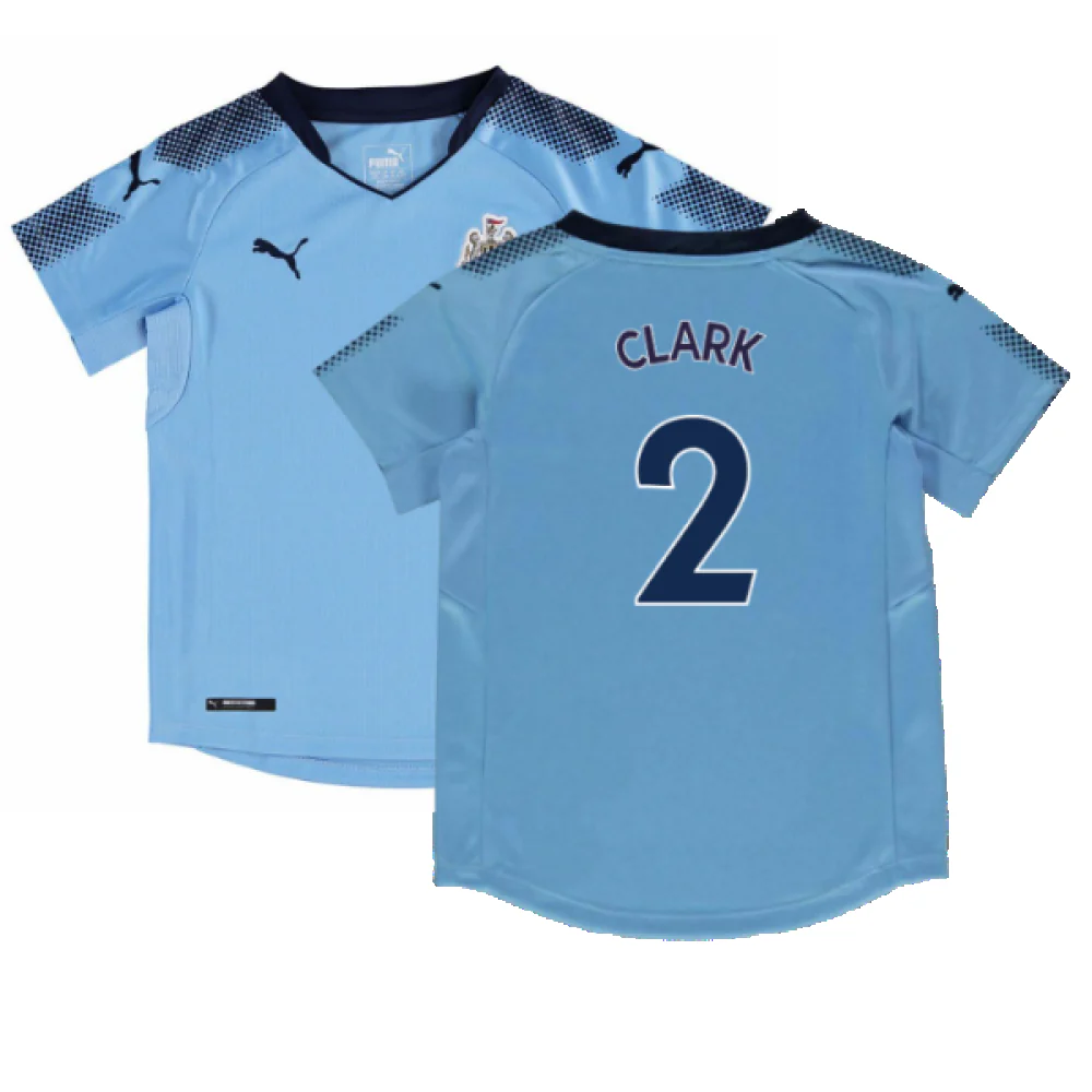 Newcastle United 2017-18 Away Shirt (Sponserless) (S) (Mint) (Clark 2)