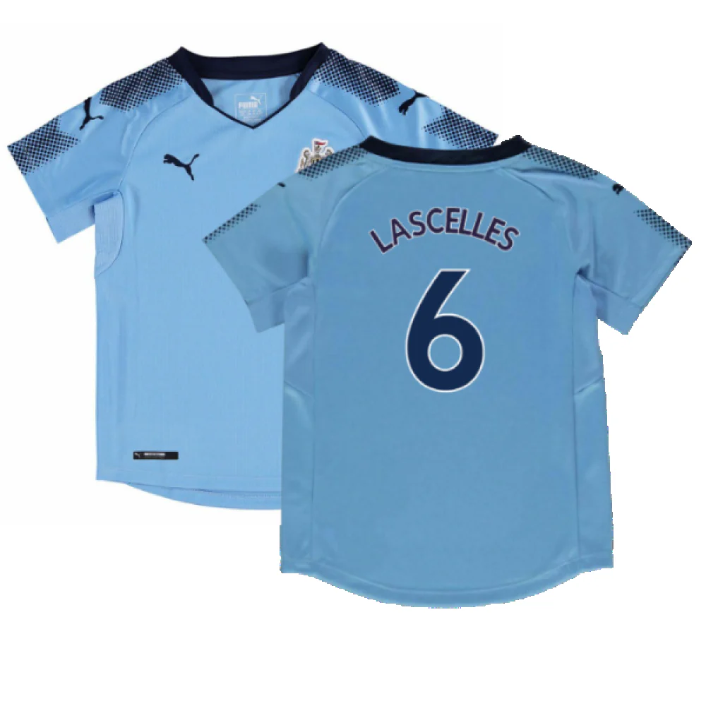 Newcastle United 2017-18 Away Shirt (Sponserless) (S) (Mint) (Lascelles 6)
