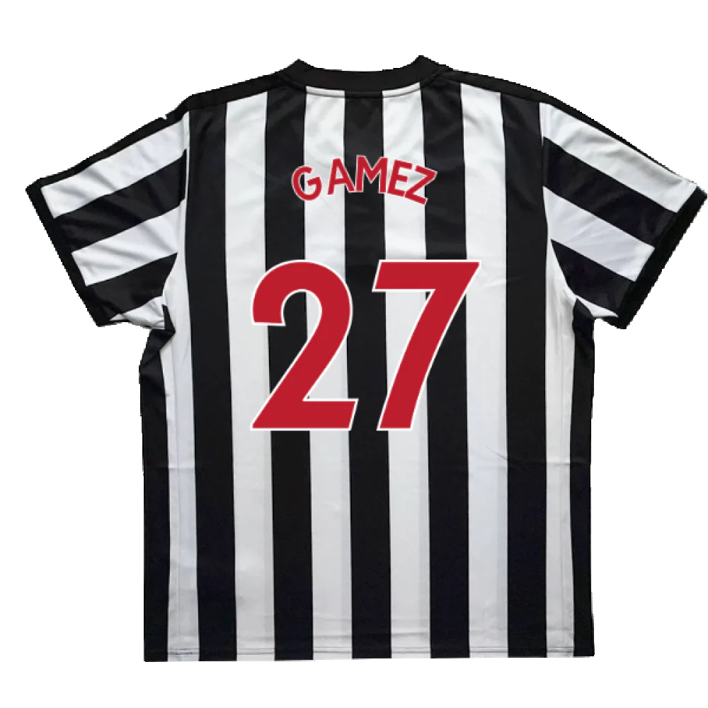 Newcastle United 2017-18 Home Shirt (Sponserless) (S) (BNWT) (Gamez 27) - Image 2