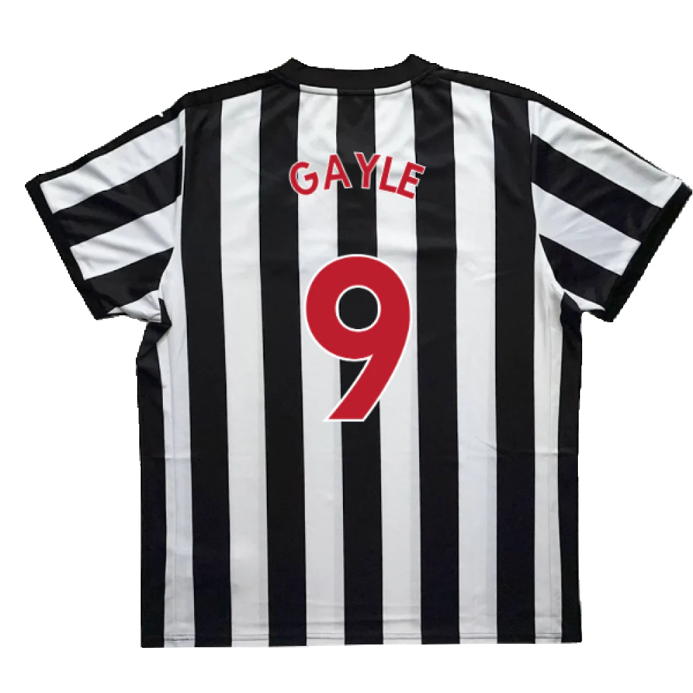 Newcastle United 2017-18 Home Shirt (Sponserless) (S) (BNWT) (Gayle 9) - Image 2