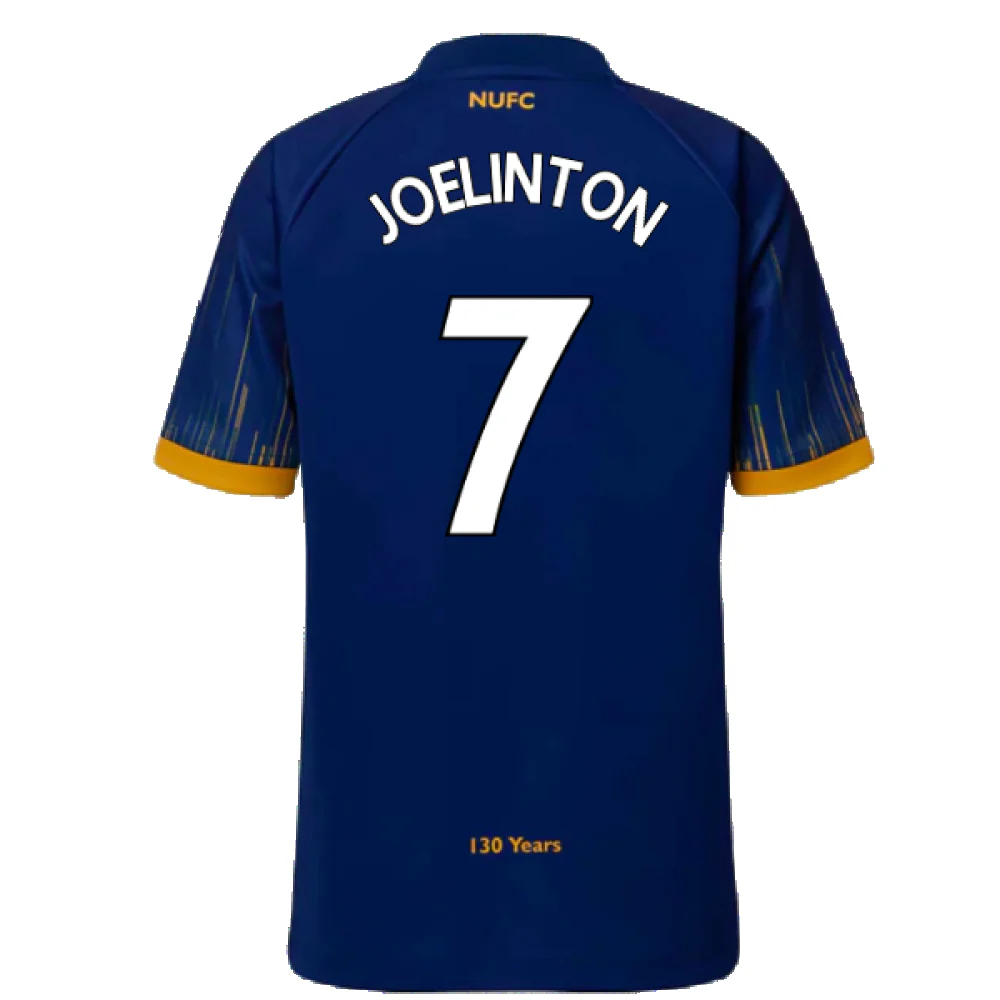 Newcastle United 2022-23 Away Shirt (Sponsorless) (M) (Excellent) (JOELINTON 7) - Image 2