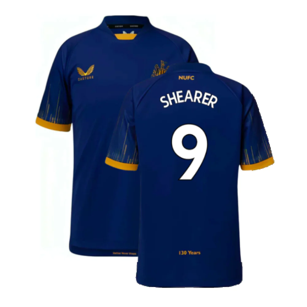 Newcastle United 2022-23 Away Shirt (Sponsorless) (M) (Excellent) (SHEARER 9)