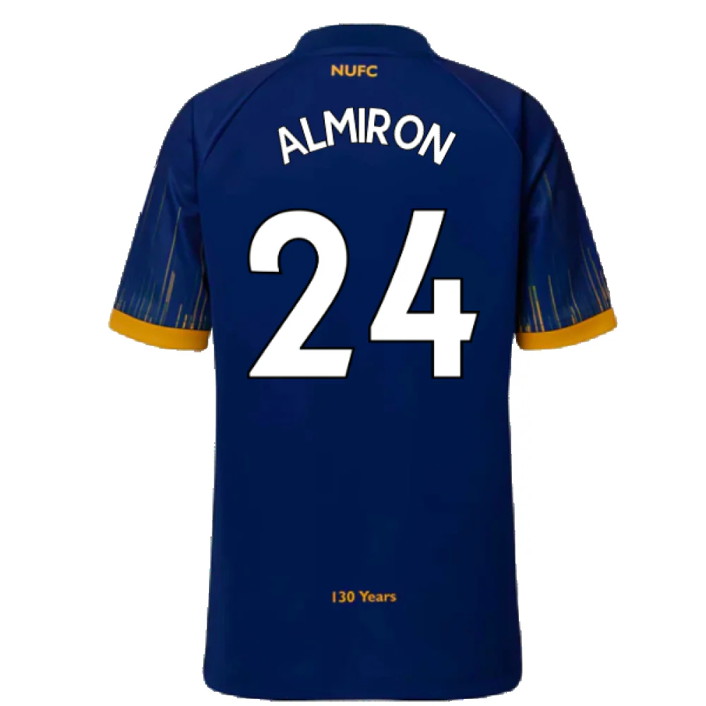 Newcastle United 2022-23 Away Shirt (Sponsorless) (XL) (Excellent) (ALMIRON 24) - Image 2