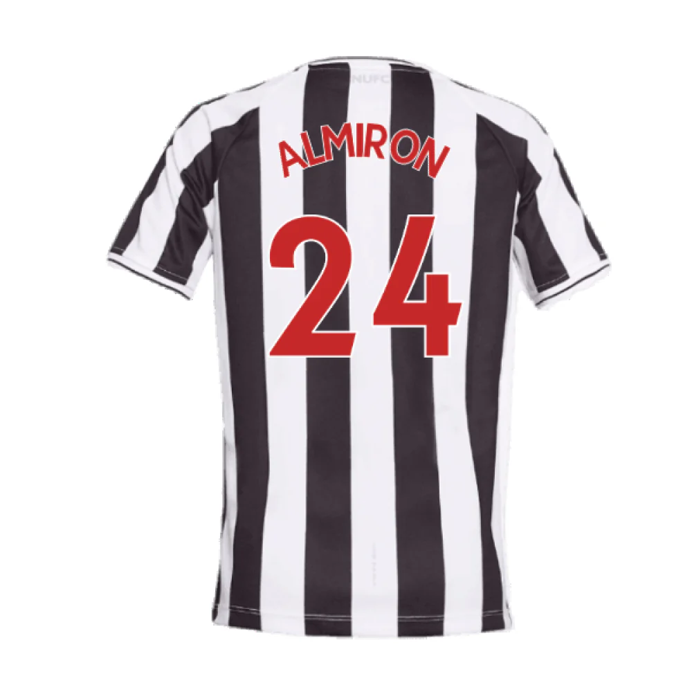 Newcastle United 2022-23 Home Shirt (Sponsorless) (M) (Excellent) (ALMIRON 24) - Image 2