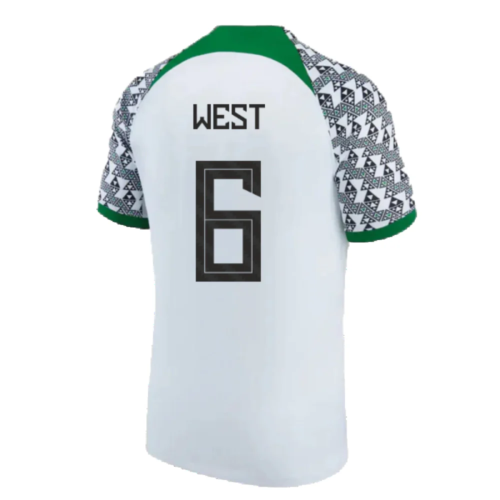 Nigeria 2021-2023 Away Shirt (L) (WEST 6) (Excellent) - Image 2